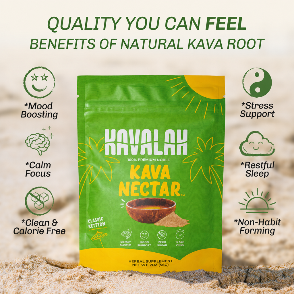 Quality you can feel - benefits of natural kava root