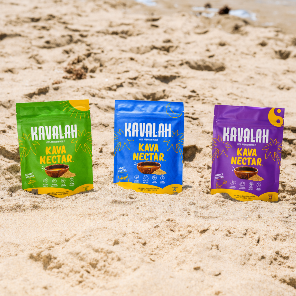 Kavalah Kava Nectar Triple Pack - Classic, Relax and Balance editions